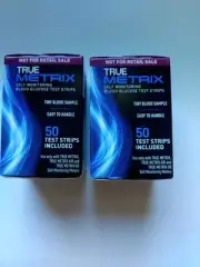 true metrix test strips 100 exp. 4/30/26 glucose diabetes monitoring