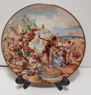 Royal Cornwall COLLECTOR PLATES THE PROMISED LAND -MOSES SMASHES THE TABLETS