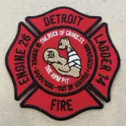Detroit Fire Department Engine 26/ Ladder 14 Patch