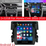 9.7" Stereo Radio GPS 2+32GB For 16-20 Honda Civic Build-in Carplay Android Auto (for: Honda)