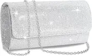[BBjinronjy] Clutch Bag Evening Bag Handbags Purse Handbag With Detachable Chain Strap for Wedding Cocktail Party Ladies
