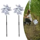 Bird Deterrent Scarecrow Windmill Rotating Feature Versatile Decoration