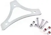 Tourer Mounting Triangle Passenger Sissy Bar Backrest Pad Bracket Mount for Harley Davidson 1987-2024 Touring like Street Glide Road King Ultra Electra Classic 2018-2024 Softail Fat Boy Slim Breakout