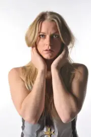 British singer-songwriter Jo Harman photographed during a portrait- Old Photo 9