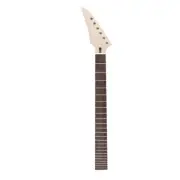 Maple Electric Guitar Neck 24 Fret 25.5 Inch Rosewood Fretboard Reversed Head