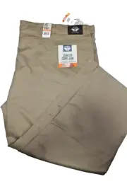 DOCKERS ALL SEASON TECH JEAN CUT STRAIGHT FIT KHAKI PANTS SZ: 58 X 32 NWT