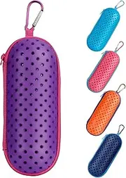 Swim Goggle Case For Swimming Goggles, Sunglasses, Zipper Eyeglasses Case