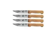 GRYLT Jumbo 4 Piece Steak Knife Set AFL Carlton Blues