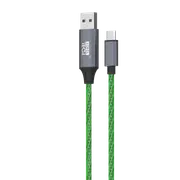 1.2M Flowing LED Fast Charge & Sync Usb A to Type C cable
