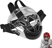 Boxing Face Guard, Face Guard Boxing, Sports Face Protection Cover, Karate Headgear for Sparring Partner, Karate Training, Facial Protective Gear
