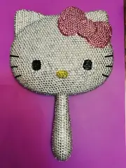 Swarovski Crystal Sanrio Hello Kitty Hand Held Mirror