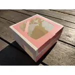 粉紅紙盒 西點盒 蛋糕盒4吋蛋糕提盒 6吋蛋糕提盒粉紅紙盒 台灣製造 台灣生產製造 蛋糕包裝盒