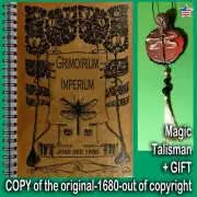 Antique Book Grimoire Magic Rare Esoteric Manuscript Occultism Manual Witchcraft