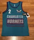 Men's UNK Ultra GAME Charlotte Hornets LaMelo Ball #2 Jersey Shirt NWT Medium