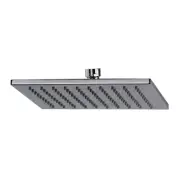 MIXX 11SSH03CL Chai 200mm Chrome Slimline Brass Shower Head WELS 3☆ 8L/min