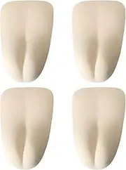 [Perfeclan] 4Pcs Camel Toe Concealer Comfortable Seamless Camel Toe Hider for Panties Sports