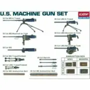 Academy Hobby 13262 US MACHINE GUN SET 1/35