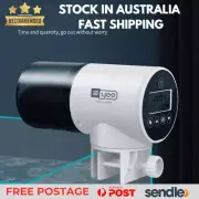 Aquarium Automatic Fish Feeder Auto Food LCD Timer Feeder Adjustable Dispenser
