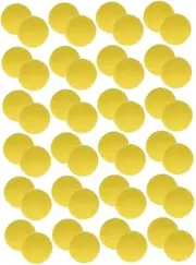 Kisangel 48pcs Foam Balls Playing Launch Balls Round Launch Balls Funny Launch Balls Replacement Launch Ball Game Ball Foam Balls Launch Ball Replacement Shoot Ball Yellow