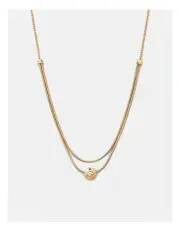 [Mimco] Enliven Toggle Necklace in Gold