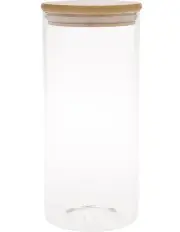 [The Cooks Collective] Storage Canister with Lid 1.4L in Bamboo/Glass