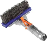 Abaodam Lightweight Wire Pool Brush Tool with Dense Bristles for Cleaning of Swimming Pool Edges and Corners Durable Handle for Easy Maneuverability