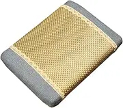 SWOOMEY Linen Summer Cooling Seat Cushion Comfortable Mat for Office and Home Chairs Breathable Heat Dissipation Design Color for Enhanced Relaxation