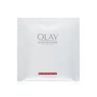 在飛比找蝦皮購物優惠-OLAY 歐蕾 微磁導入緊緻彈力面膜單片 【紅綠蘋果】