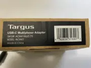 Targus Multiplexer Dongle USB adapter USB DC to USB-C (M) USB ACA41AUZ-70