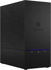 ICY BOX USB RAID 2.5" & 3.5" USB 3.1 Gen2 (10Gbps) USB C RAID 1 0 JBOD External Fan Black