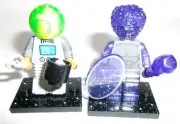 LEGO Mini Figure LOT Series #26 Orion and Robot Butler w Star base plate # 71046