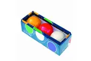 Billiard Tri Colour Table Balls Set - White, Red, Yellow - 2 & 1/16 inch Billiards