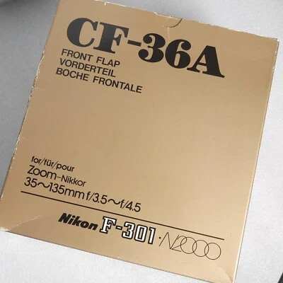 Nikon CF-36A Front Flap F301 N2000 35-135mm 35mm SLR film camera Half Case NOS