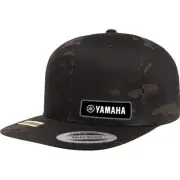 Factory Effex Yamaha Snapback Hats OSFM Camo Black 27-86204