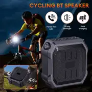 3 in 1 Bluetooth 5.3 Wireless Speaker LED FlashLight FM Radio for Bike Cycling