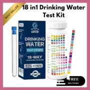 18-in -1 Drinking Water Test Kit 125 Strips Lead PH Chlorine || FREE SHIPPING!!