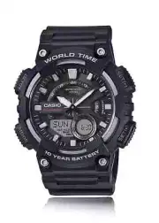 Casio Men's Digital Watch AEQ-110W-1A | Sport Style | 10-Year Battery | World Ti