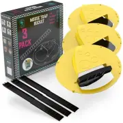 Mouse Trap Bucket- 5 Gallon Bucket Lid Mouse Rat Trap 3 Pack - Automatic Rese...