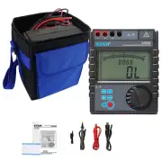 Megohm Meter Insulation Resistance Tester 0.1MΩ to 200GΩ Rated voltage 2500V