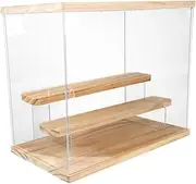 Yardenfun Storage for Action Figures 3 Layer Brick Display Box Cover Display Your Collection