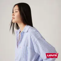 在飛比找momo購物網優惠-【LEVIS 官方旗艦】女款 單口袋簡約條紋襯衫 人氣新品 