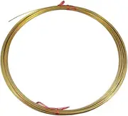 Brass Guitar Fret Wire Medium 2.0mm Guitar Fingerboard Fretwire for Acoustic Guitars Accessory 6.5 feet (Brass Material)