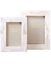 Two's Company Set of 2 Mother of Pearl Frames