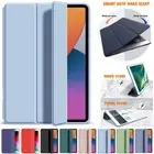For iPad Mini 1 2 3 4 5 6th Case Smart Leather Silicone Shockproof Stand Cover
