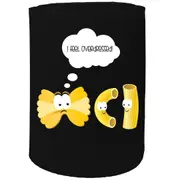 Alcohol Stubby Holder - I Feel Overdressed - Funny Novelty Birthday Gift Joke Beer Can Bottle