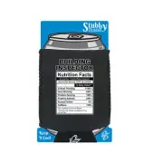 Building Inspector Nutrition Facts - Novelty Funny Cooler Holders Stubby Holder