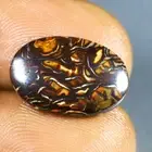 5.39 ct Gorgeous Cabochon (16 x 11 mm) Multi Australian Koroit Boulder Opal