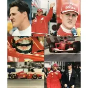 Larrini Michael Schumacher 7 x F1™ World Champion Photographs 6" x 4" Set of 7
