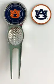 Collegiate NCAA Golf Divot Repair Tool Ballmark Silver Nebraska Cornhuskers