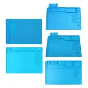 Silicone Soldering Mat with Grooves for Efficient Work Organization